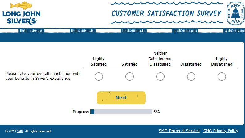 long john silvers customer service survey